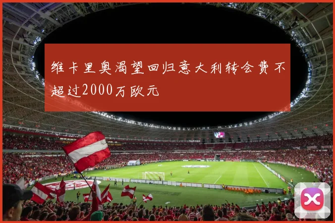 维卡里奥渴望回归意大利转会费不超过2000万欧元